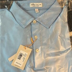 Peter Millar Blue Casual Button Down Shirt